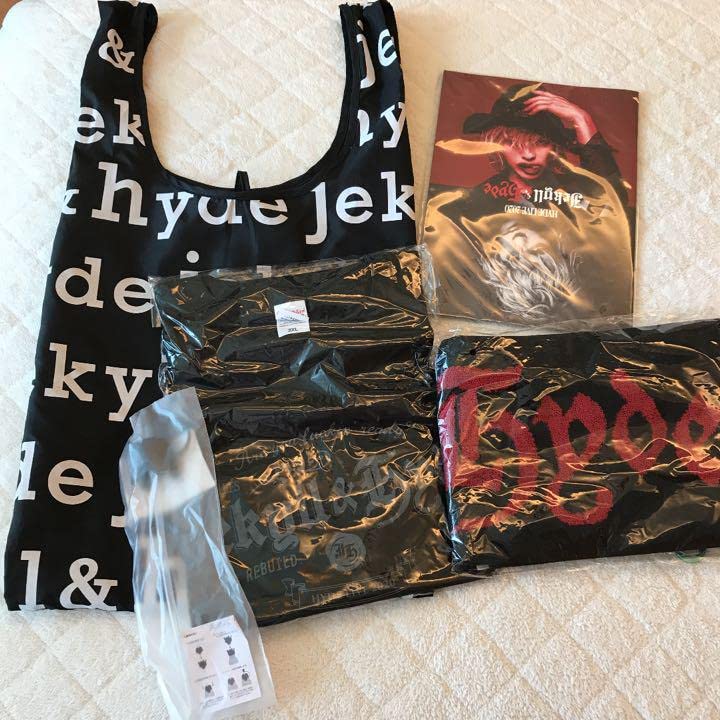 Amazon.co.jp: HYDE LIVE 2020 Jekyll Hyde ライブグッズ エコバッグ