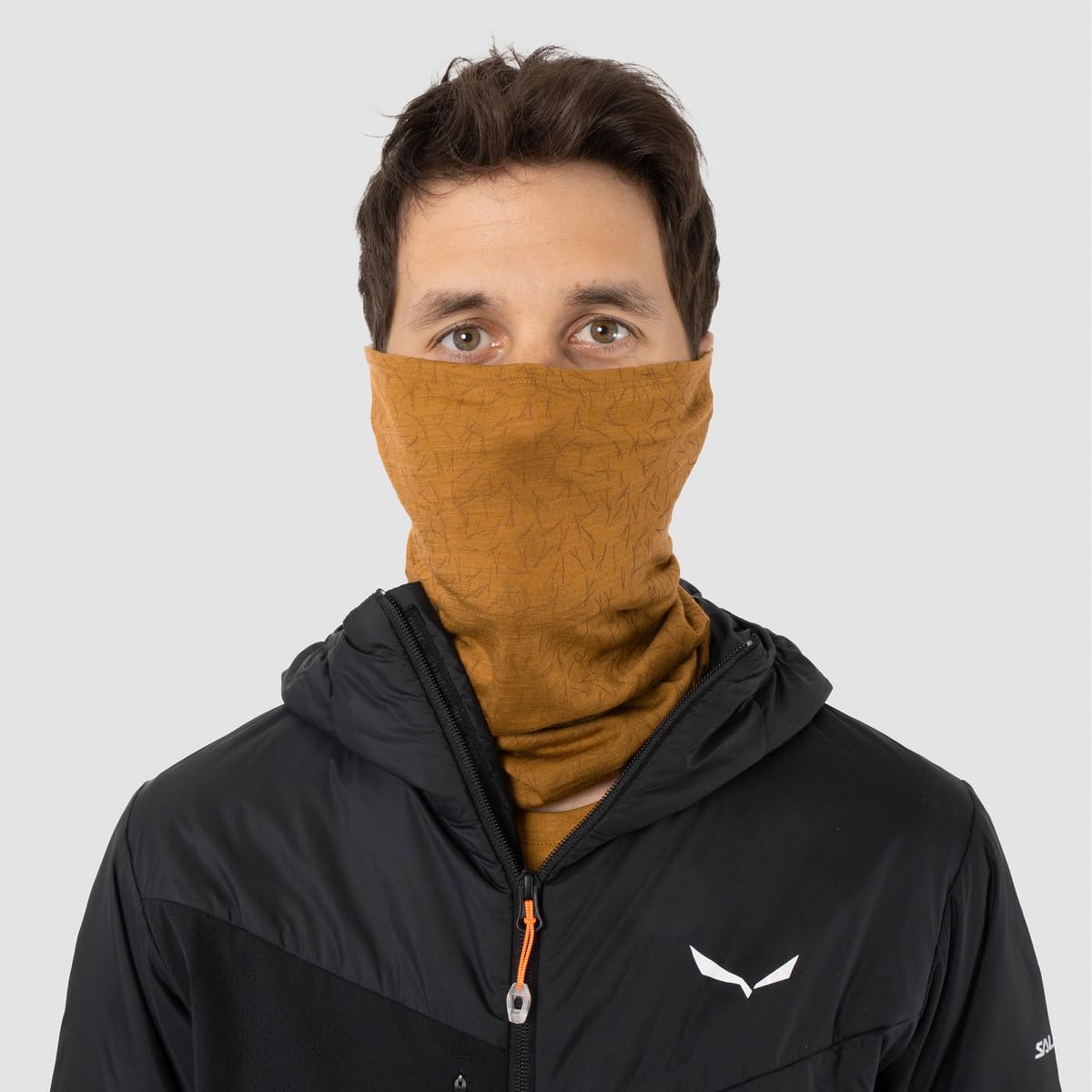 SALEWA Pure Merino Necktube, golden