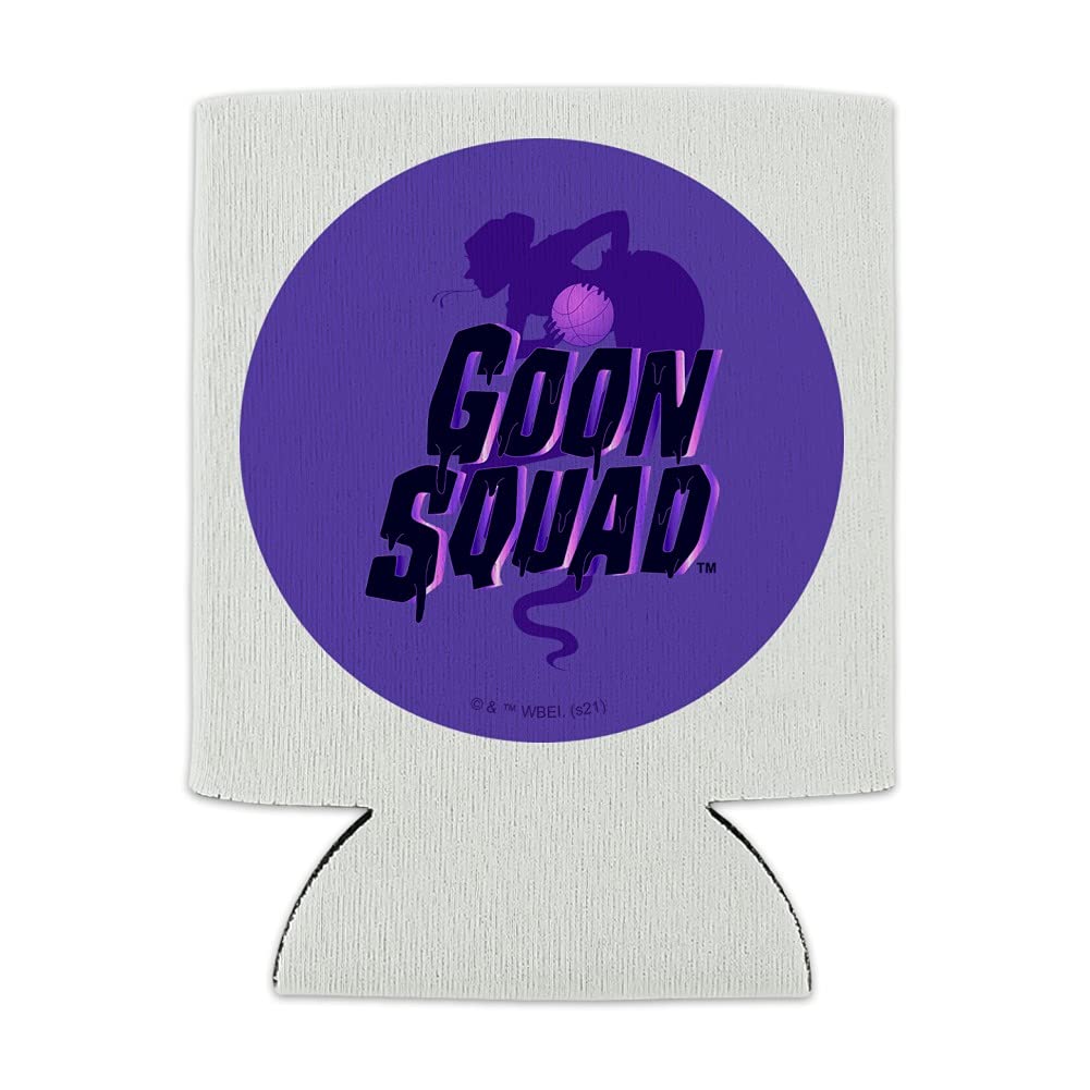 Space Jam: A New Legacy Goon Squad Logo Can Cooler - Drink Sleeve Hugger Collapsible Insulator - Beverage Insulated Holder