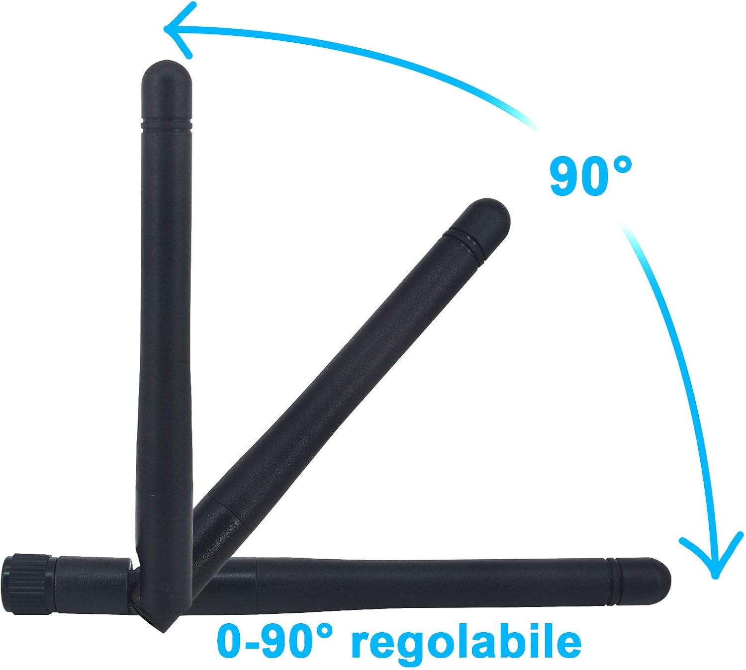 RHCP RP SMA Long Range FPV Antenna Replacement 3dbi 5.8Ghz Mini Antenna RHCP for RC Drone FPV Racing Quadcopeter Multicopter Drone TX RX Foxeer Lollipop FP V Transmitter AKK KC04 KC02 VTXs