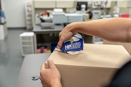 Miniatura 8 de Cinta de embalar de alto rendimiento con dispensador Duck, Transparente