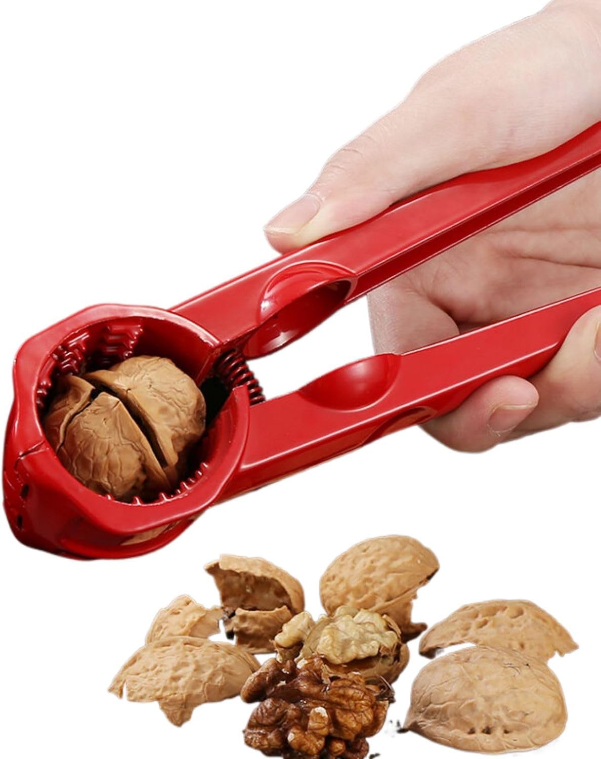 山核桃夹 Nut Crackers Nutcracker for Walnuts, Nut Cracker Kitchen Tool 子剥壳神器工具家用栗子多功能开核桃坚果的神器板栗开口钳 Household Cleaning，Kitchen Storage Essentials