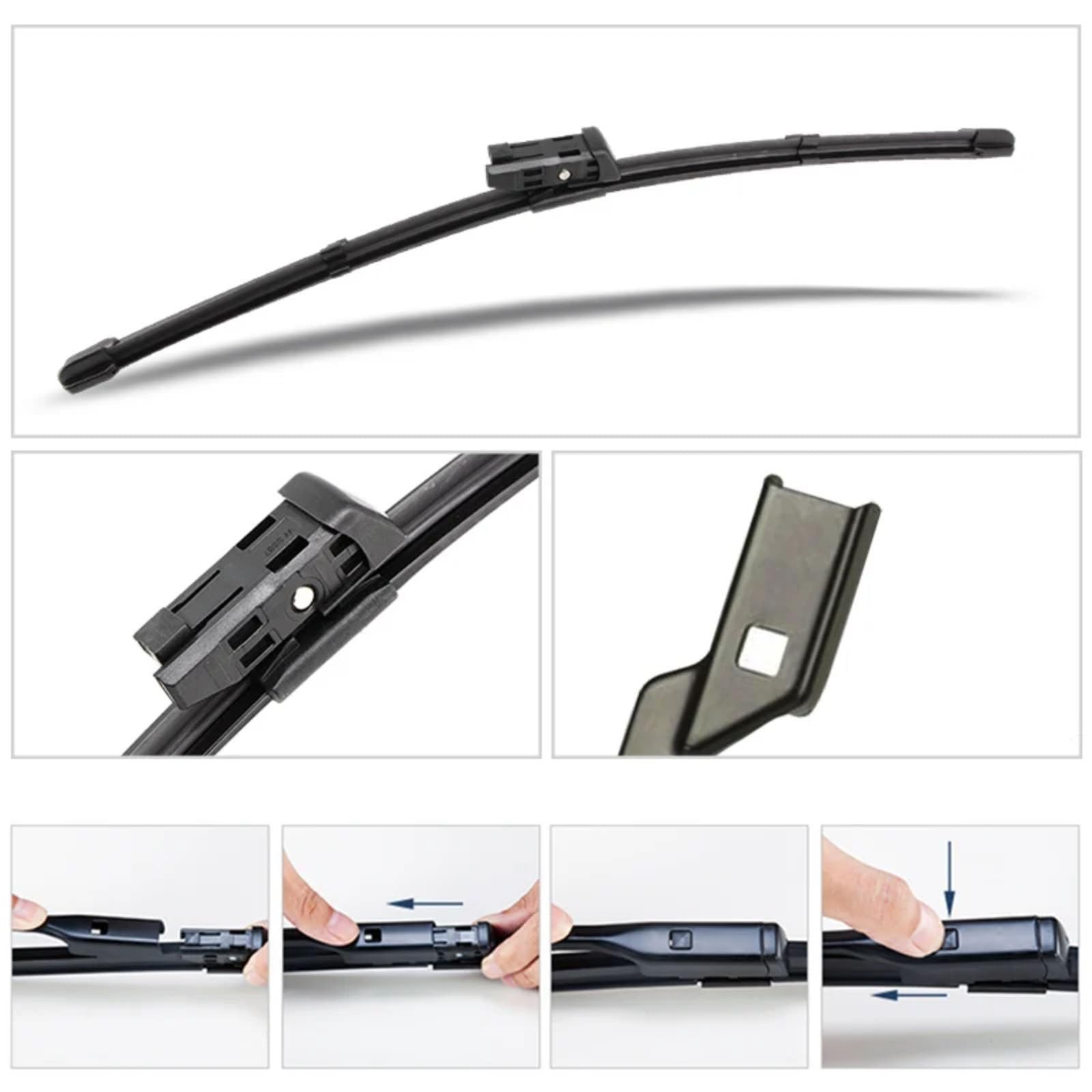 Set Di Spazzole Tergicristallo Per Q4 Per E-Tron Per F4 2023 2024 2025 Accessori Auto Per Parabrezza Anteriore E Posteriore Tergicristallo parabrezza
