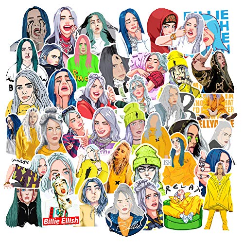 BESLIME Stickers Graffiti, 53pcs Paquete de Pegatinas,Calcomanías Vinilo, para Portátiles, Niños, Automóviles, Motocicletas, Bicicletas, Monopatines, Impermeable Stickers