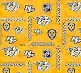 Nashville Predators Super Soft Fleece Fabric with Digital Camo Pattern-Sold by The Yard