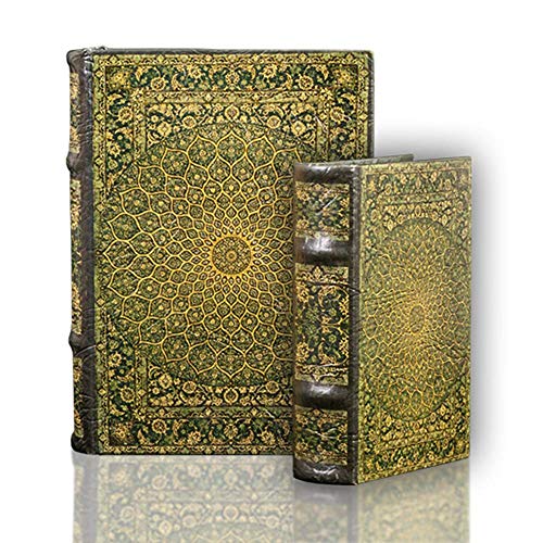 Enchanted WORL OF BOXES - Hypnotizing Elegants - Rose Mandala Art Nouveau Psychedelic Design Book Box Set