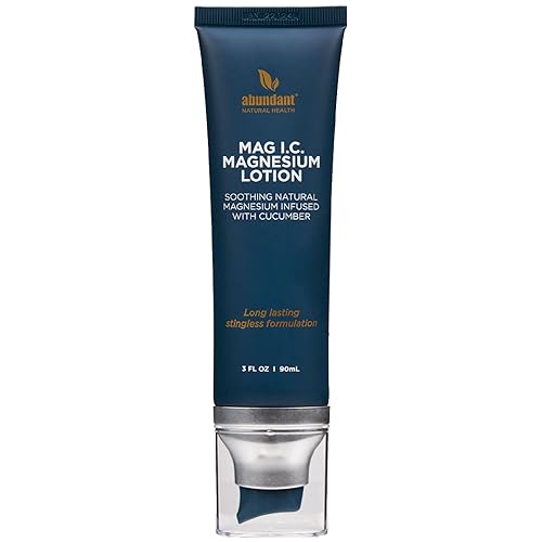 MAG I.C. Loción Loción de magnesio 100% natural para un alivio eficaz, magnesio tópico, perfecta para refrescar y calmar la piel. Exfolia suavemente