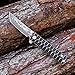 BGT VG-10 Damascus Folding Pocket Knife Custom Knives for Outdoor Camping Fishing,Gift for Man Husband Dad