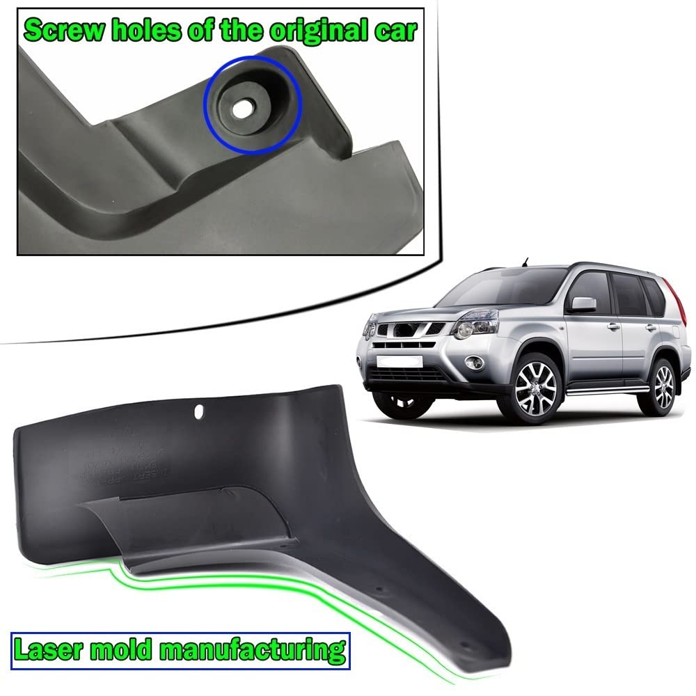 車のフェンダー 車マッドフラップ日産エクストレイル T31 2008