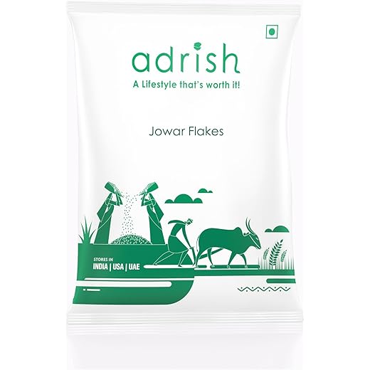 Zerowaste Organic Jowar Flakes - High Fibre 200g