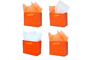 Mini Pumpkin Gift Bags for Festive Fall Decorations