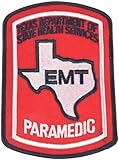 Texas Paramedic Patch TX EMT Uniform Jacket Shirt Embroidered EMS - F 70