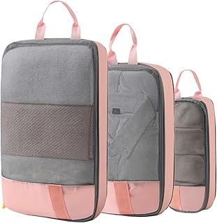 Packing Cubes - Portable Lightweight Travel Packing Cubes - Large Capacity Space-Saving Travel Organizers For Business Hon...