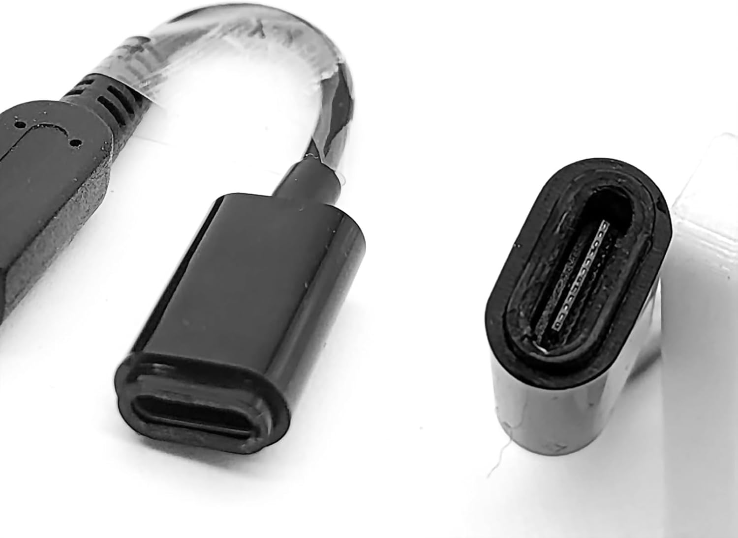 New for PSP3000 PSP2000 PSP1000 Type-C Converter Adapter Charge Connector, for Sony PSP 1000 2000 3000 Series Handheld Game Consoles, Type-A-to-C USB Charging Converting Cable w/ Tension Ring, Black