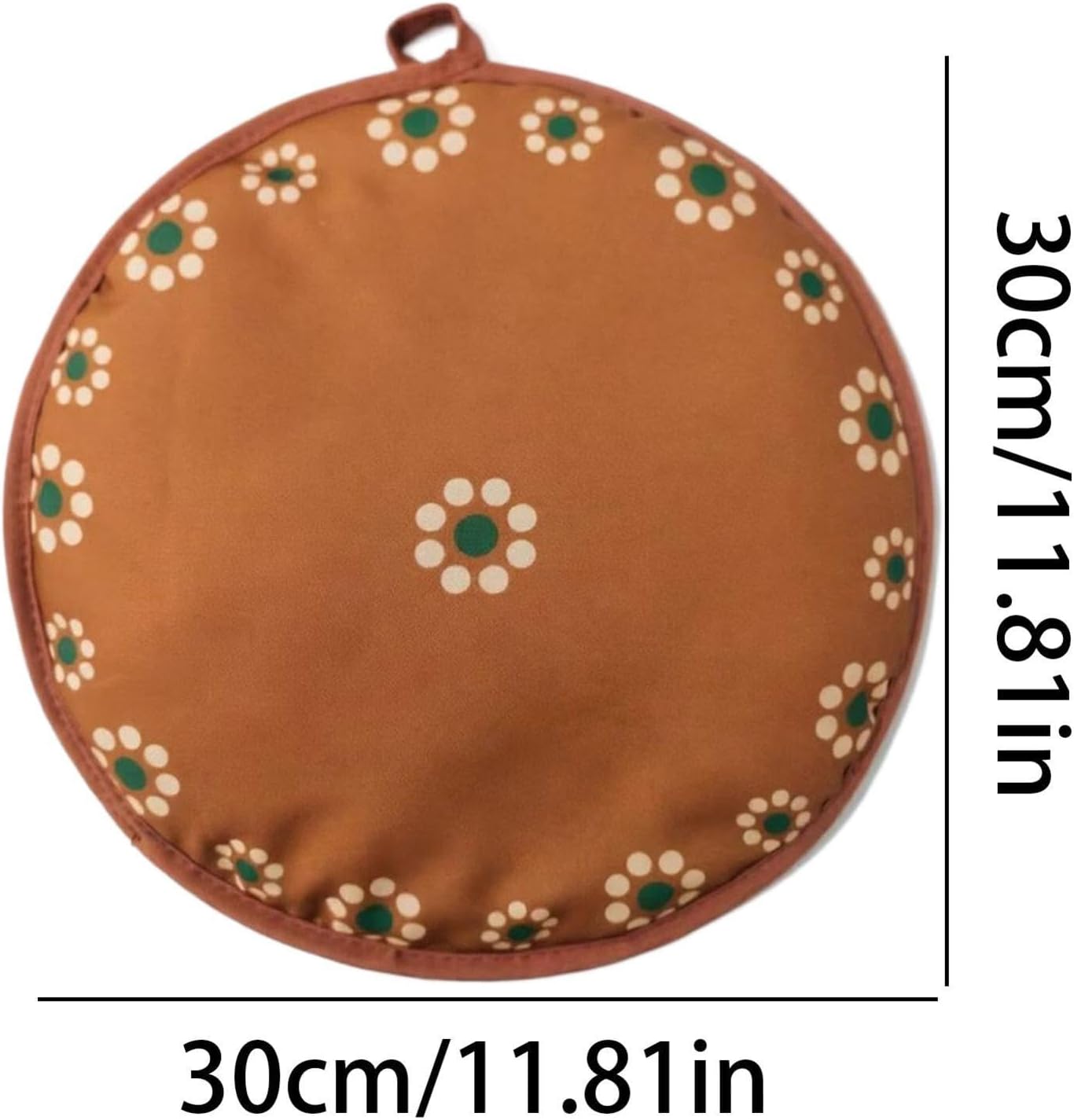 Tortillas Warmer Bag, 12-Inch Reusable Cloth Pouch, Microwavable Holder