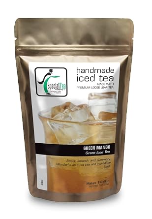 Special Tea Green Mango Green Tea Iced Tea