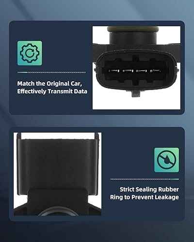 Miniatura 3 de SCITOO 39300-38110 39300-22600 Sensor MAP compatible con Hyundai Elantra Accent 2001 2002 2003 2004 2005 2006 2007 2008 2009 2010 2011 2012, Ti.