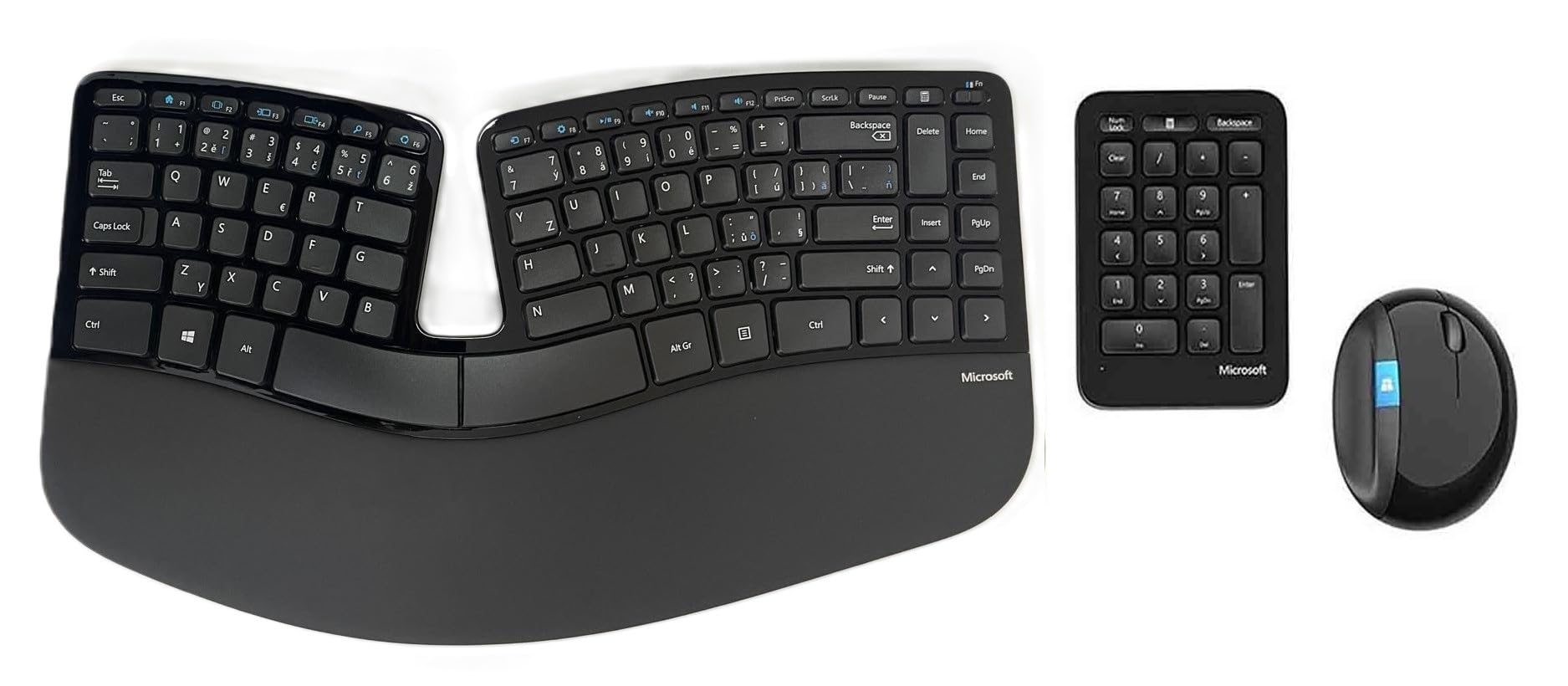 Microsoft Sculpt Ergonomic Desktop Wireless RF Keyboard Czech