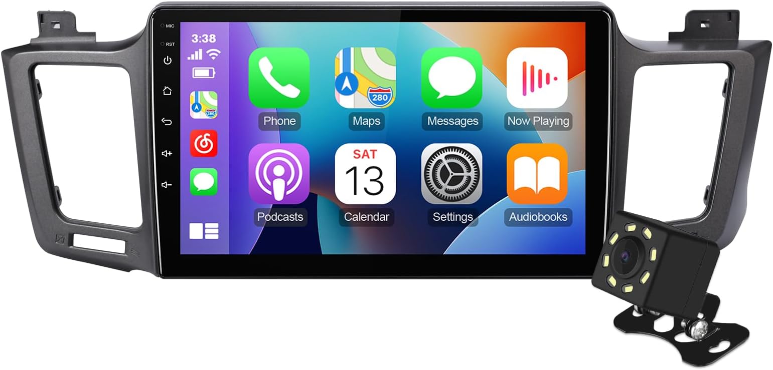 Autoradio Android 15 Per Toyota RAV4 2007-2012 | 9 Pollici Touchscreen Con Wireless Carplay E Android Auto