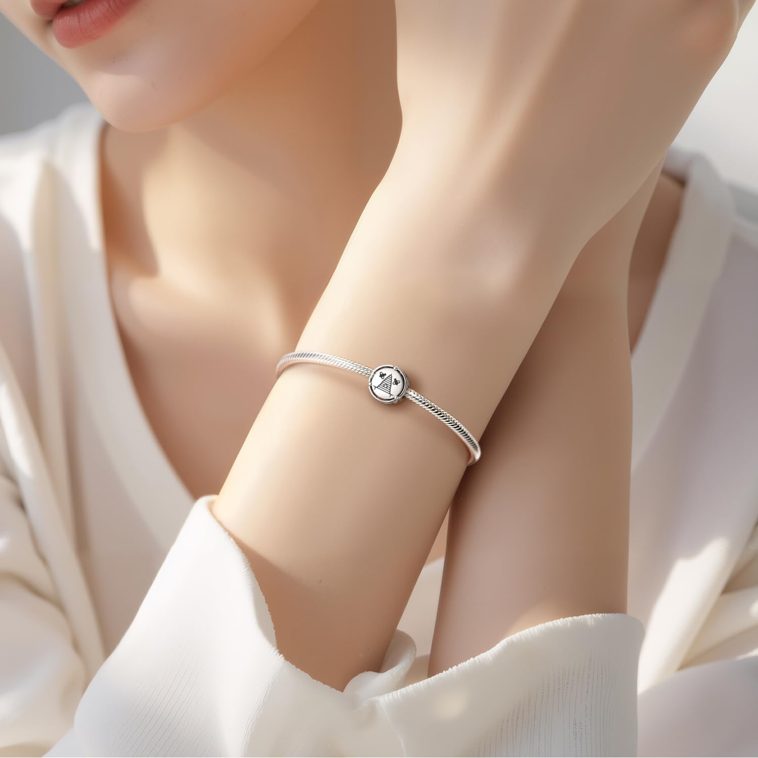 925 Sterling Silver Freemasonry The Beehive Charms for Bracelets & Necklaces Pendants Beads Jewelry Fit Pan Bracelet Charm Ethnic Cultural Symbols Gifts for Women