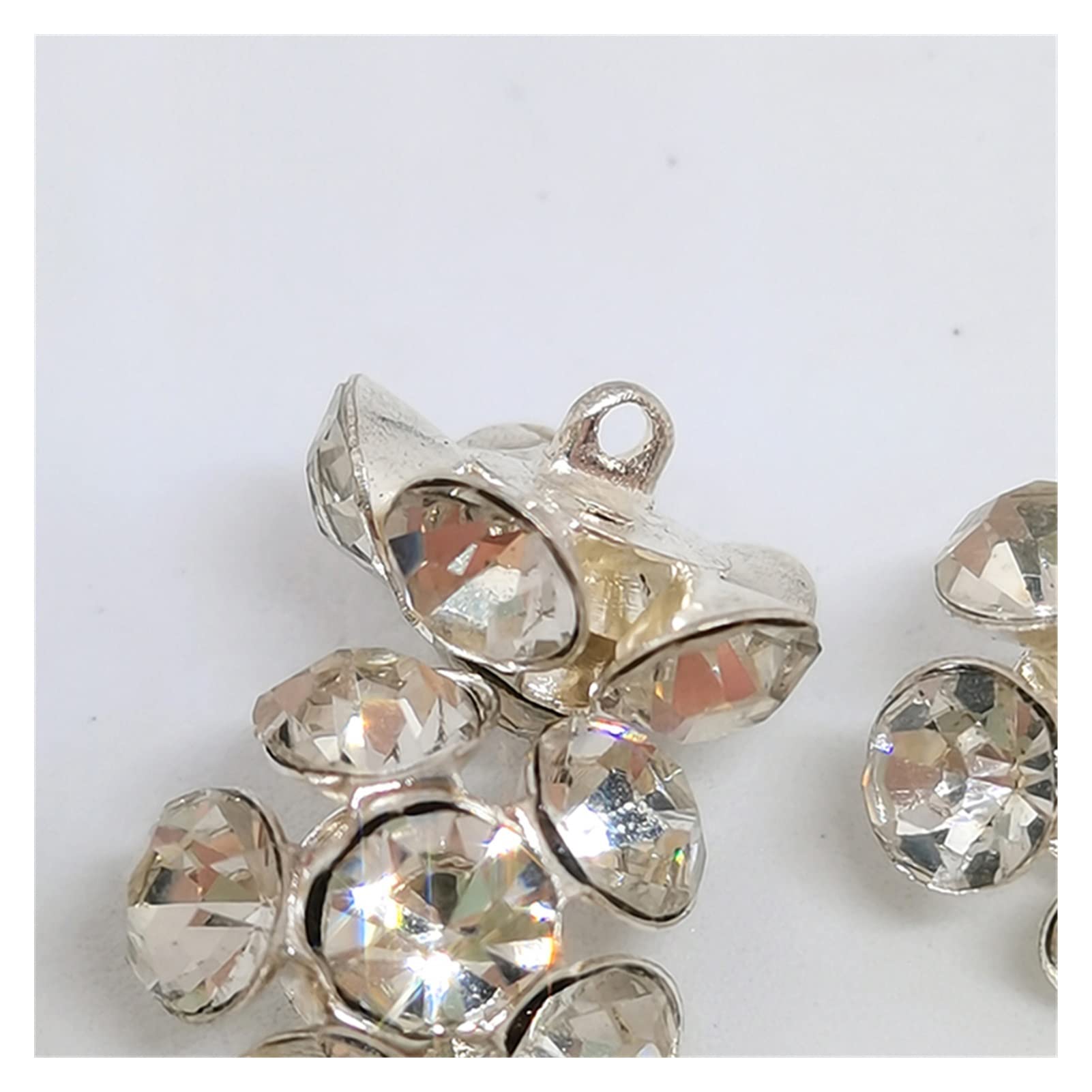 Boutons De Manchette Pour Homme En Argent Sterling Plaqué Or Avec Fleur