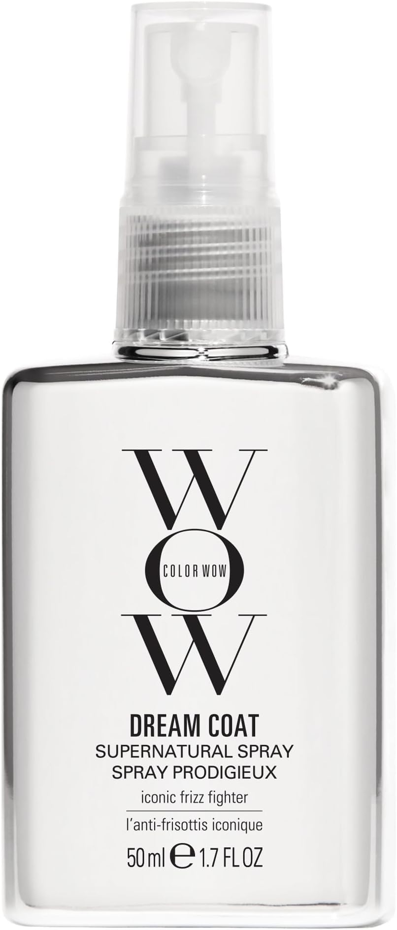 COLOR WOW Dream Coat – Anti-Humidity Frizz Control Spray for Glass Hair | Anti-frizz treatment and humidity-proofing spray delivers glassy-smooth, frizz-free hair. Heat activated, lasts 3-4 shampoos.
