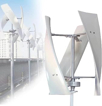 Silent Vawt,Low Wind Start Vertical Axis Turbine 3000W Perfectly Suited for Quiet Residential Areas,Urban Rooftops,Noise-Sensitive Environments,and Parks Where 24v