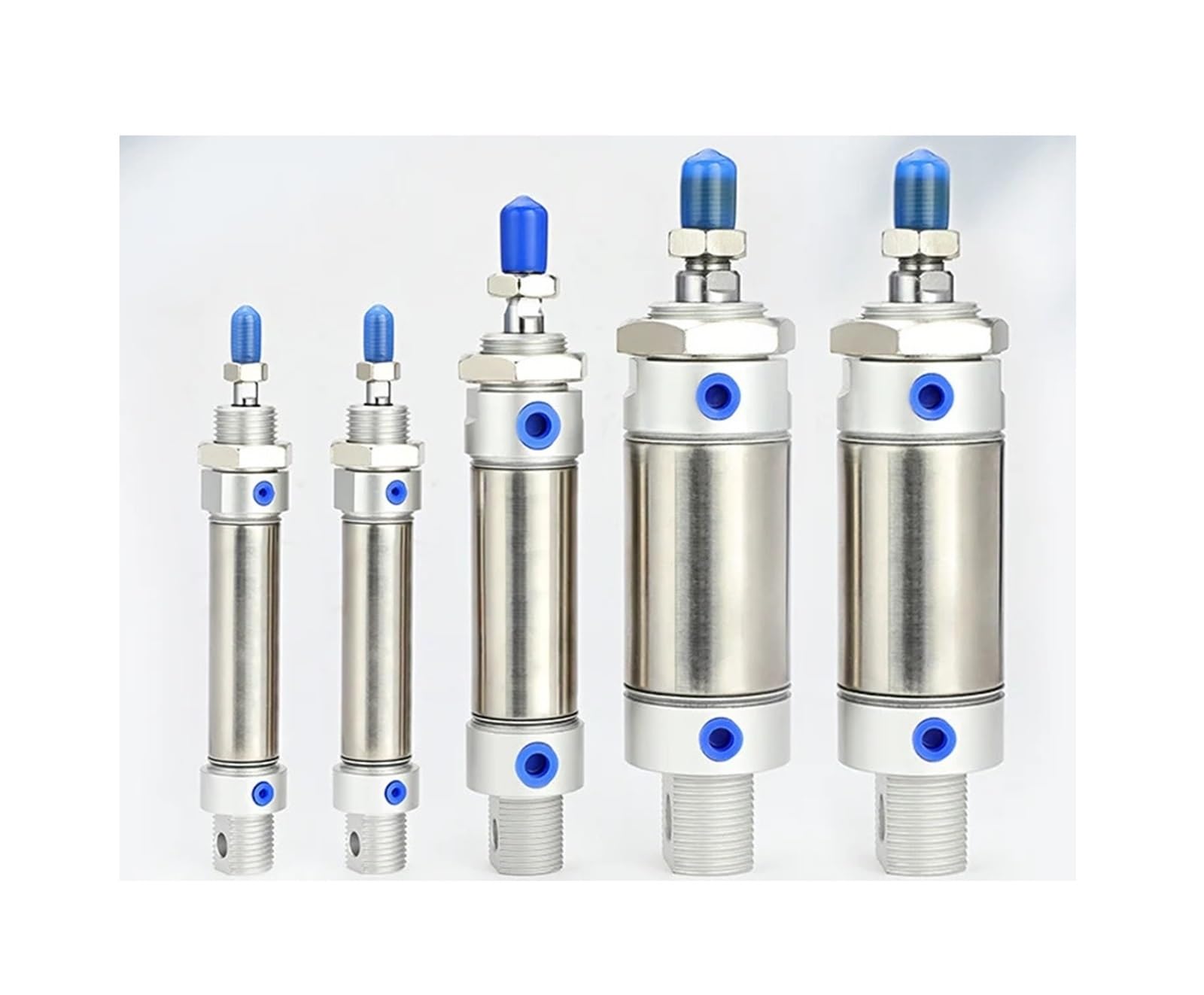 Vérin pneumatique double effet MA 32mm anti-corrosion pour machine - 8