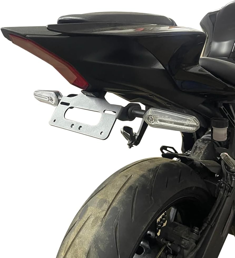 Xitomer Tail Tidy Compatible with YAMAHA YZF-R7 2021-2026, YAMAHA MT-07 FZ-07 2021-2024 Fender Eliminator with License Plate Light Fit for OEM &Aftermarket Turn Signal