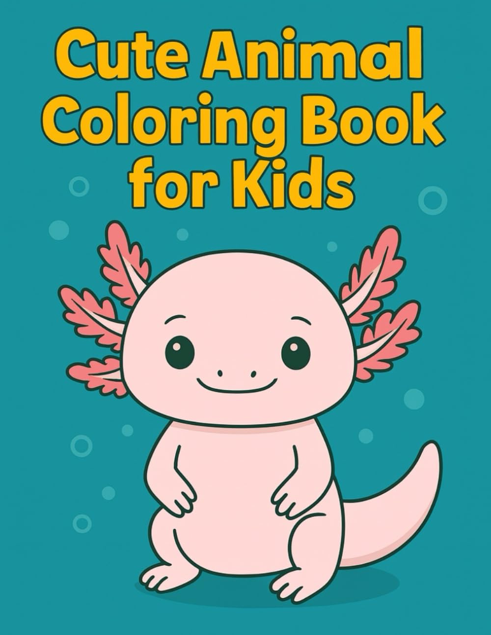 Cute Animals Coloring Book for Kids: Big Bold Lines & Easy Fun Pages: 55 Adorable Critters to Color, Ages 2–8, Simple, Fun, and Perfect for Little Hands! (Little Artist Series)