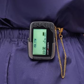 Programmable Alphanumeric Pager (Black, 450-470 MHz)