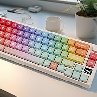 Vista 6 de PBT Material XDA Keycap Dye Sublimation Teclas mecánicas universales compatibles con interruptores Cherry MX, Gateron, Kailh TTC JWK y clones
