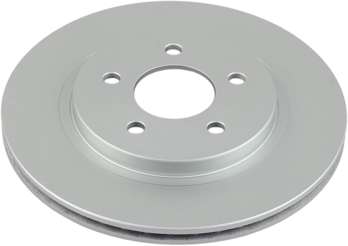 Power Stop AR8174EVC Rear Evolution Geomet Coated Brake Rotor For Ford Mustang 2005-2014 [Model Specific]