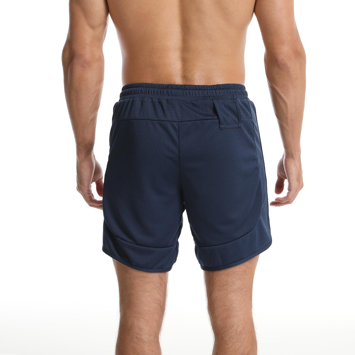 Men's Sports Shorts Running Gym Training Shorts with Zipper Pockets 6 61F2V91cXsL. AC SL1500
