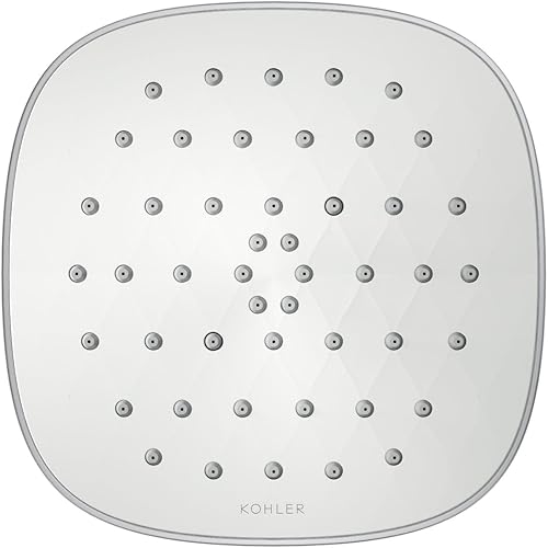 Miniatura 10 de Kohler 37722-G-CP Cinq Cabezal de ducha cuadrado con filtro de una sola función, 1.75 gpm, cromo pulido