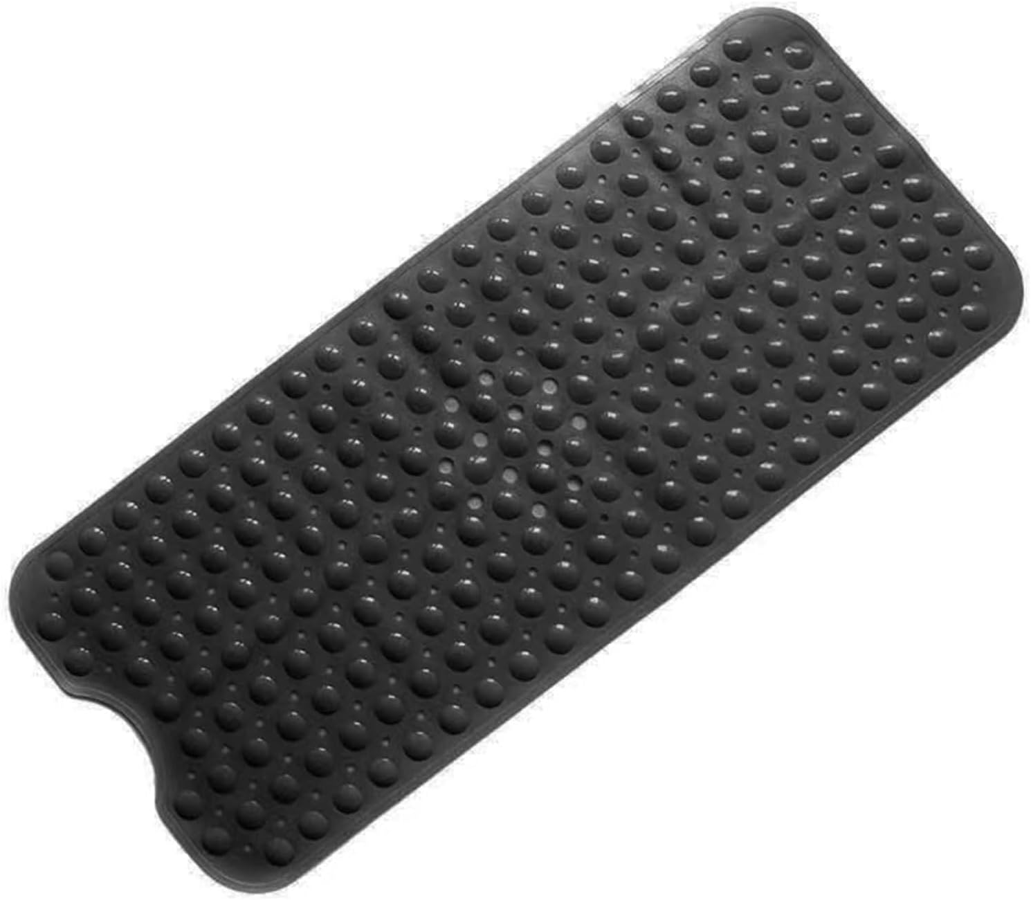 Non-Slip Bath Tub Mat with Suction Cups – 40 X 16 Inch PVC Shower Mat with Drain Holes, Machine Washable Anti-Slip Bathtub Floor Mat for Bathroom, Elderly & Family Safe