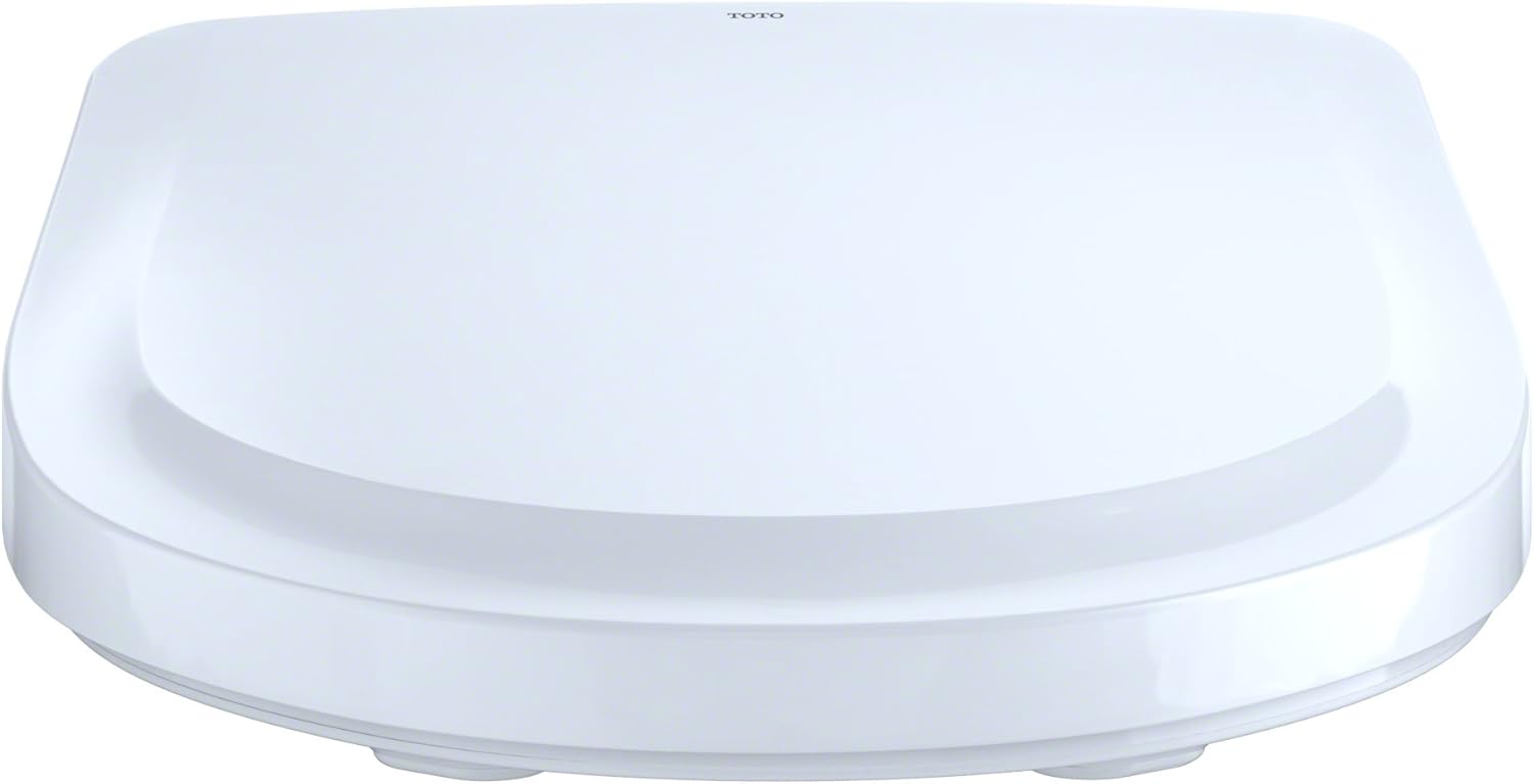 TOTO SW3044T40#01 S500e Elongated Bidet ewater+ and Classic Lid, White-SW3044T40 Toilet Washlet Seat, Cotton White