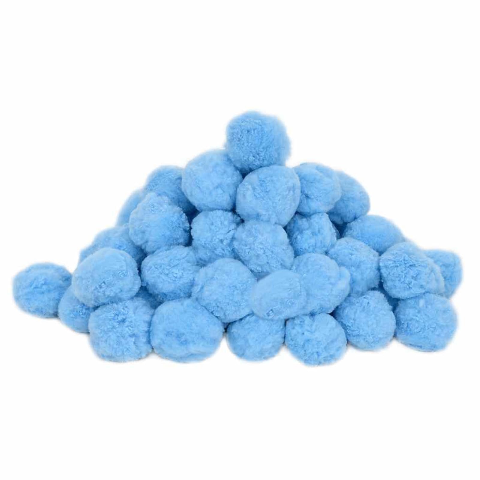 Homgoday Sfere Filtranti per Piscina 700g Blu - Filtro Acqua in Polietilene con Nanoparticelle d'Argento, Riutilizzabile, Equivalente a 25kg di Sabbia