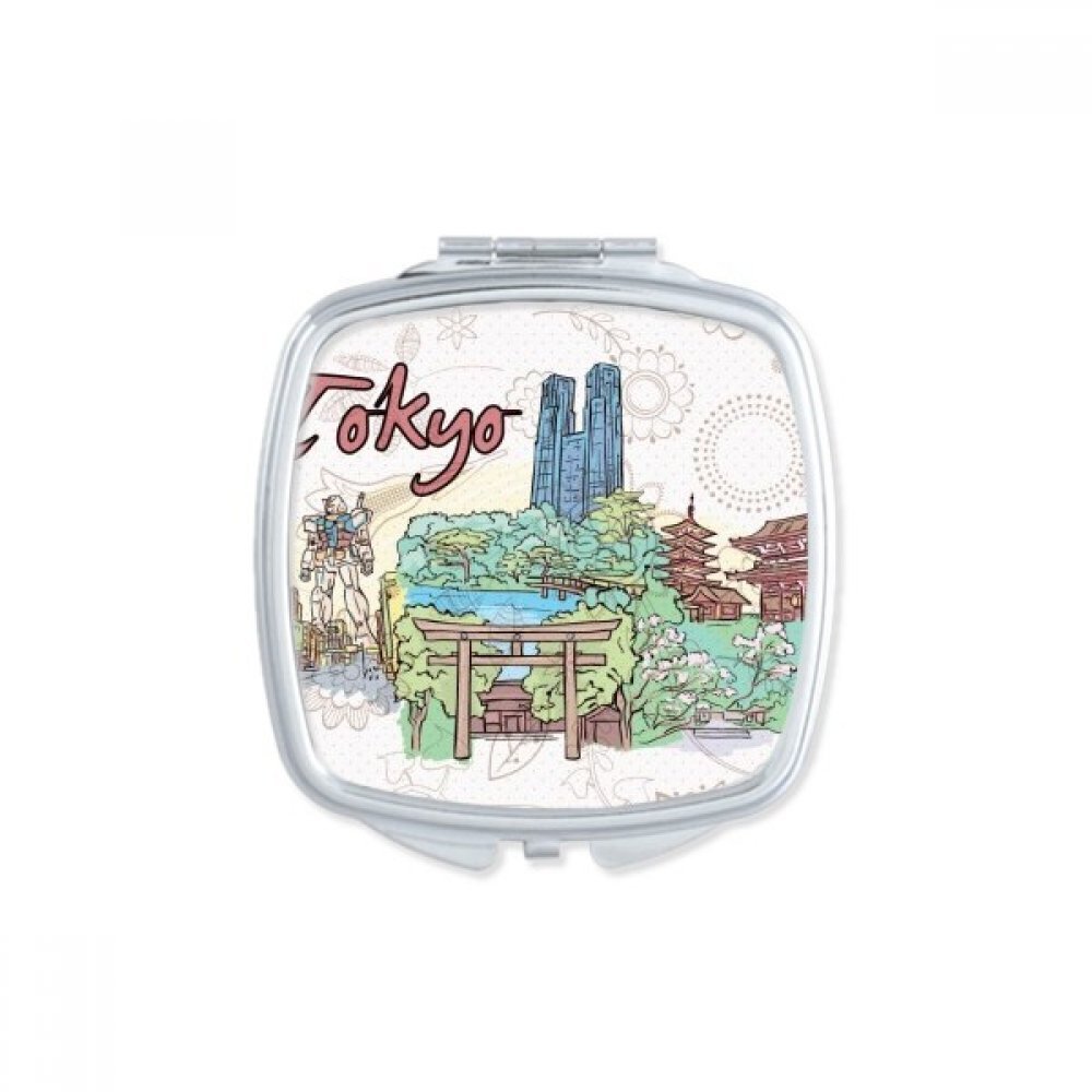 Miroir de poche compact Tokyo fini les maquillage ratés en déplacement avec ce miroir portable