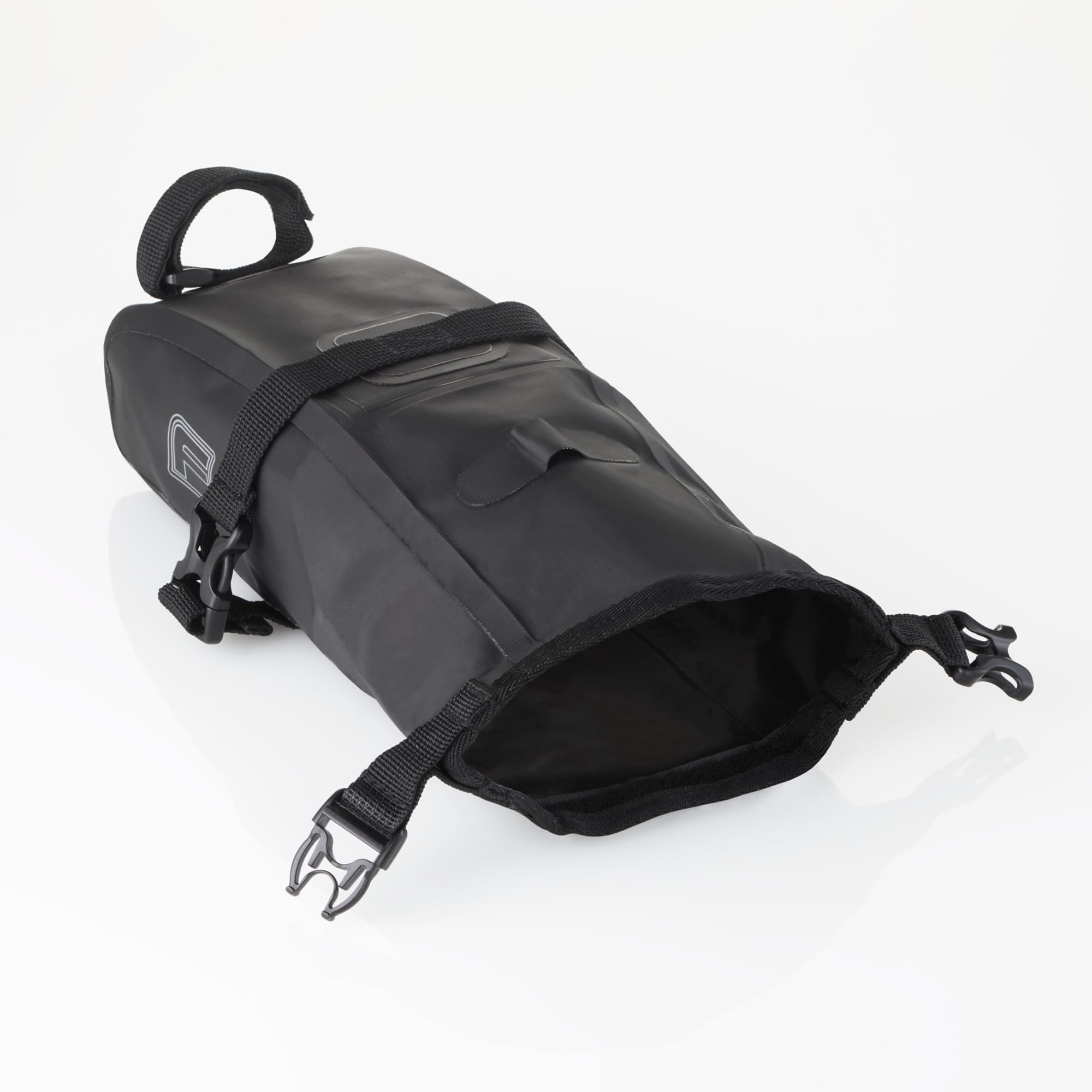 FISCHER Fahrrad Satteltasche wasserabweisend | Fahrradtasche größenverstellbar