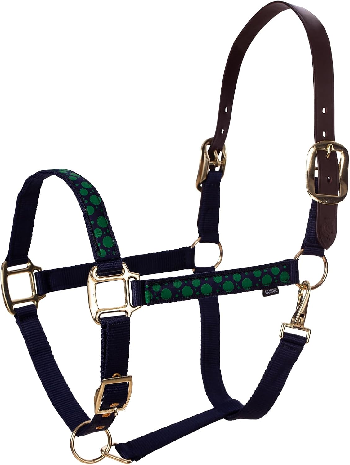Equinavia Pegasus Adustable Breakaway Horse Halter - Blackwatch/Plaid - Cob