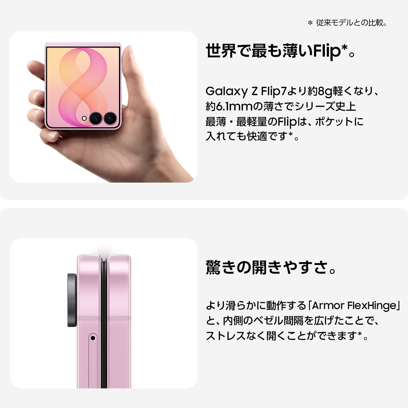 Samsung Galaxy Z Flip8 256GBサムネイル4