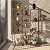 Plant Stand Indoor Outdoor Wood Plant Stands with Grow Light for Corner Wood Wooden Tiered Plant Rack Holder Organizer Display for Indoor Outdoor Garden Balcony Living Room Office Home Corner