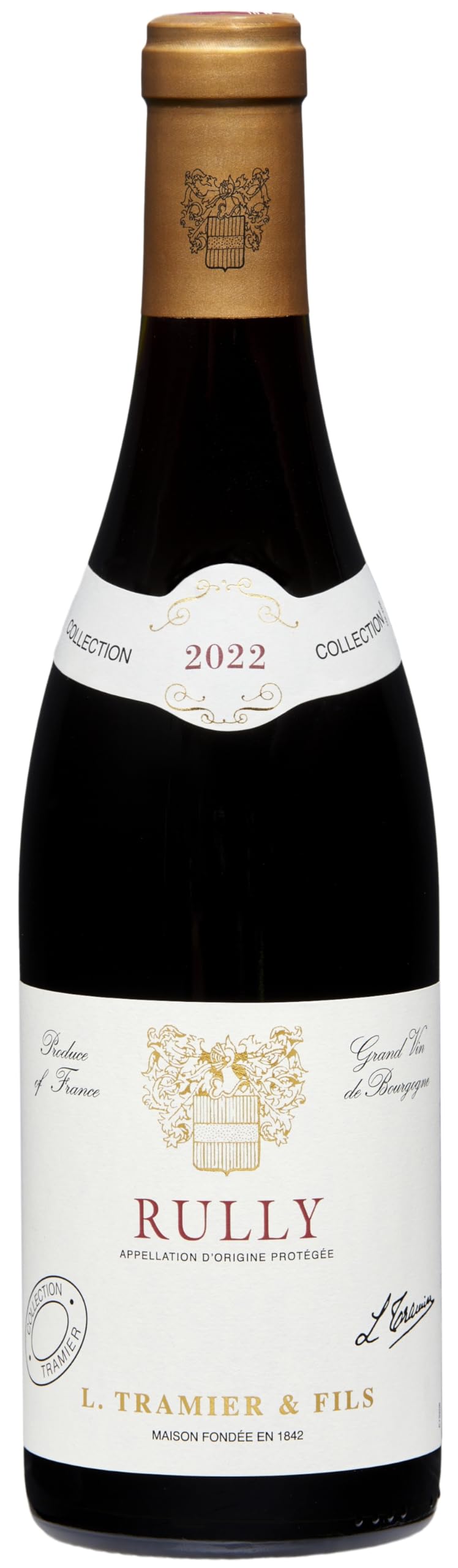L Tramier & Fils Burgundy 'Rully' 2023 Pinot Noir Red Wine - 75cl