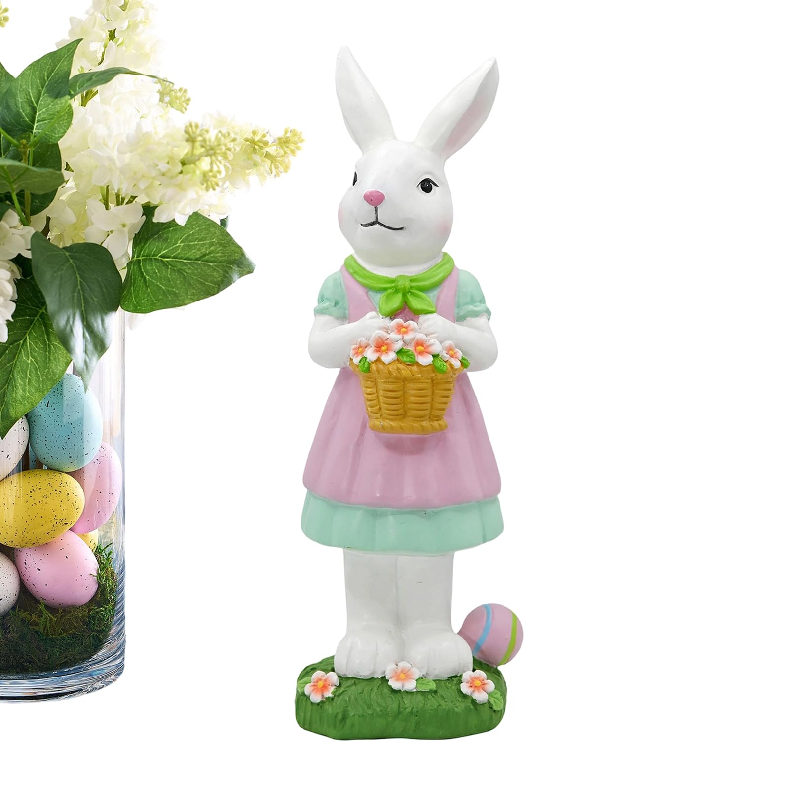 Lapin de Pâques stable et durable pour embellir votre terrasse abritée facilement