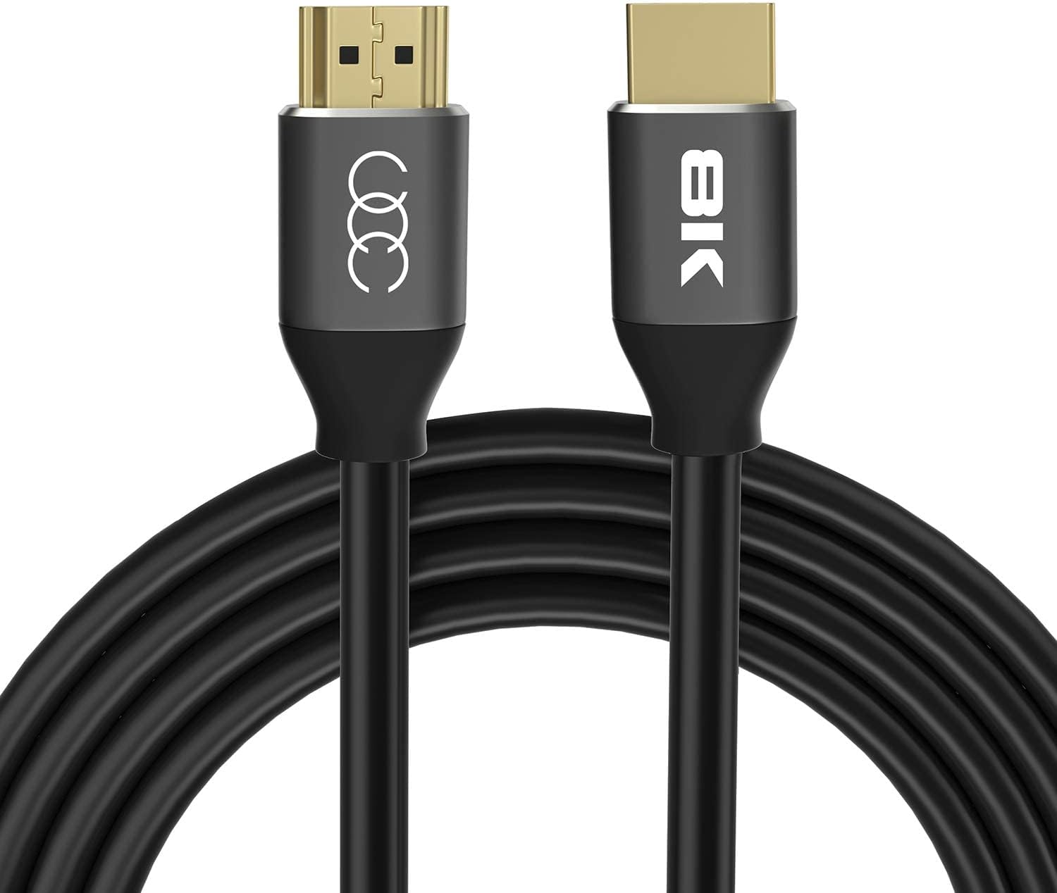 HDMI Cable 10 ft 8K Resolution UHD 2.1b Ready Supports