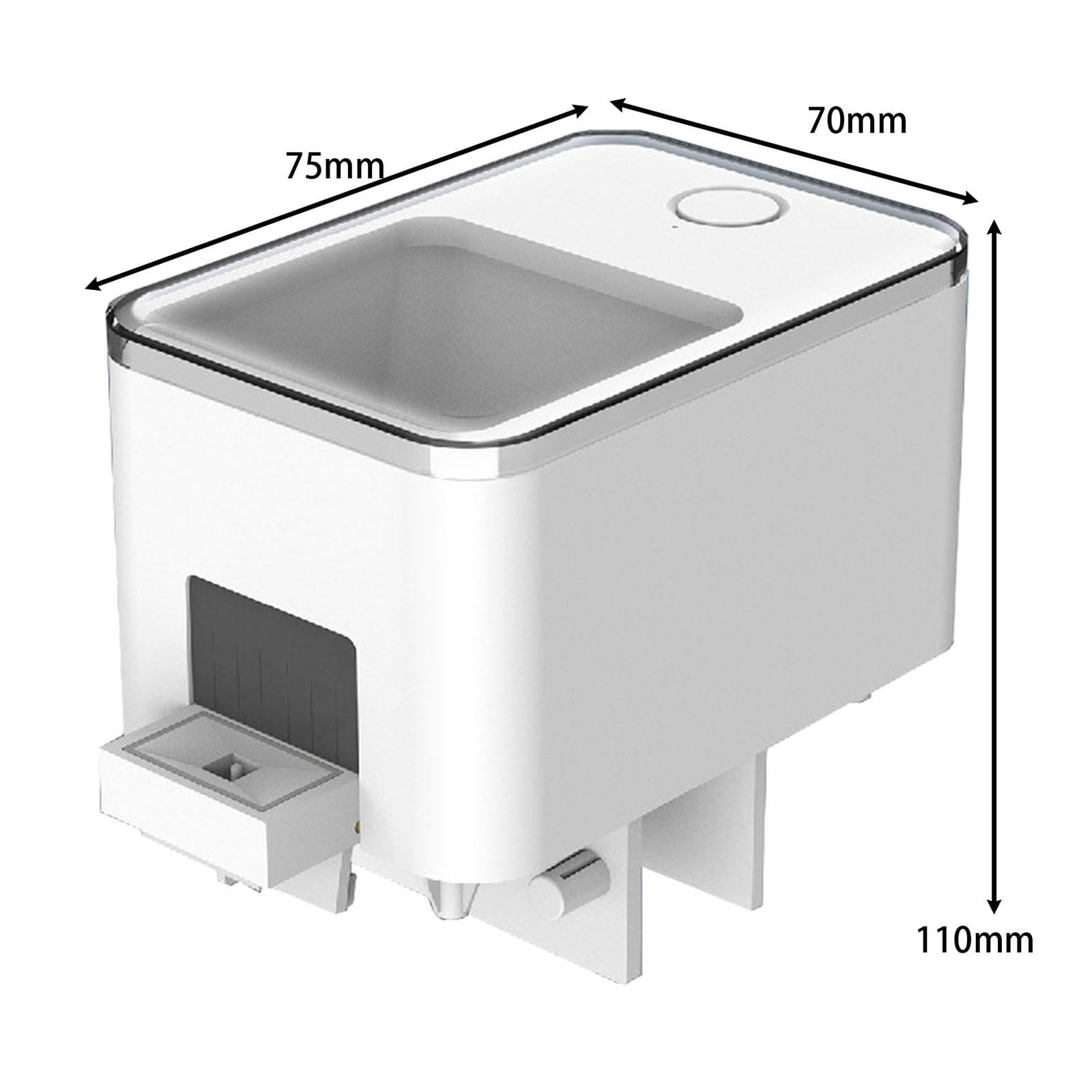 Distributeur Automatique de Nourriture pour Poissons, Contrôle par Application, Distributeur pour Aquarium, Idéal pour Les avec,