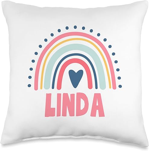 Miniatura 4 de Linda Name Custom Woman Myth Legend Pink Birthday Party Throw Pillow, 18x18, Multicolor