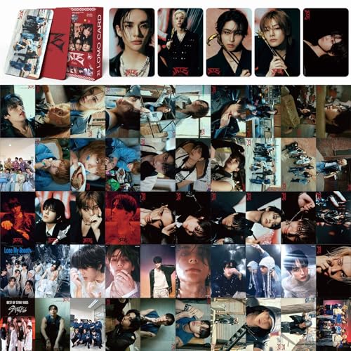 Stray Kids - Juego de regalo para fans de ATE para Stay, ATE Merch, Kpop Stray Kids Merchandise, llavero, tarjeta LOMO, tarjeta fotográfica transparente - imagen 3