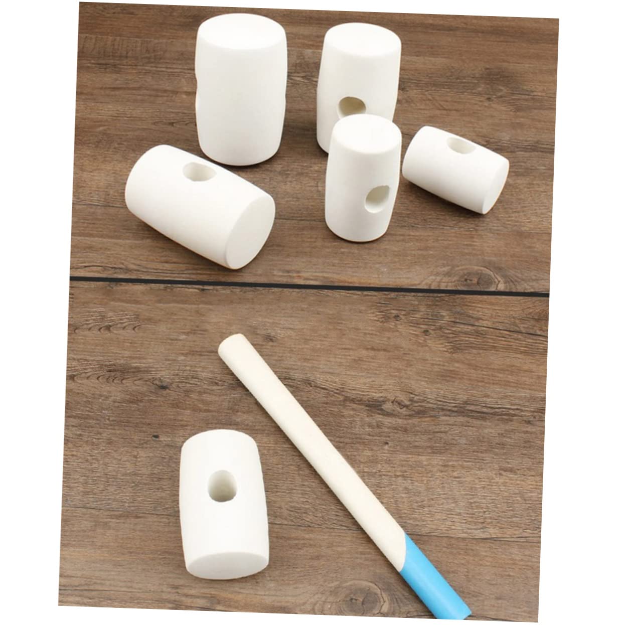WOONEKY Tile Installation Hammer Flooring Tools Decoration Tools Ball Hammer Kid Tools Rayan Toys for Tools for for Woodwork Hammer Soft Mallet Mallet Toy